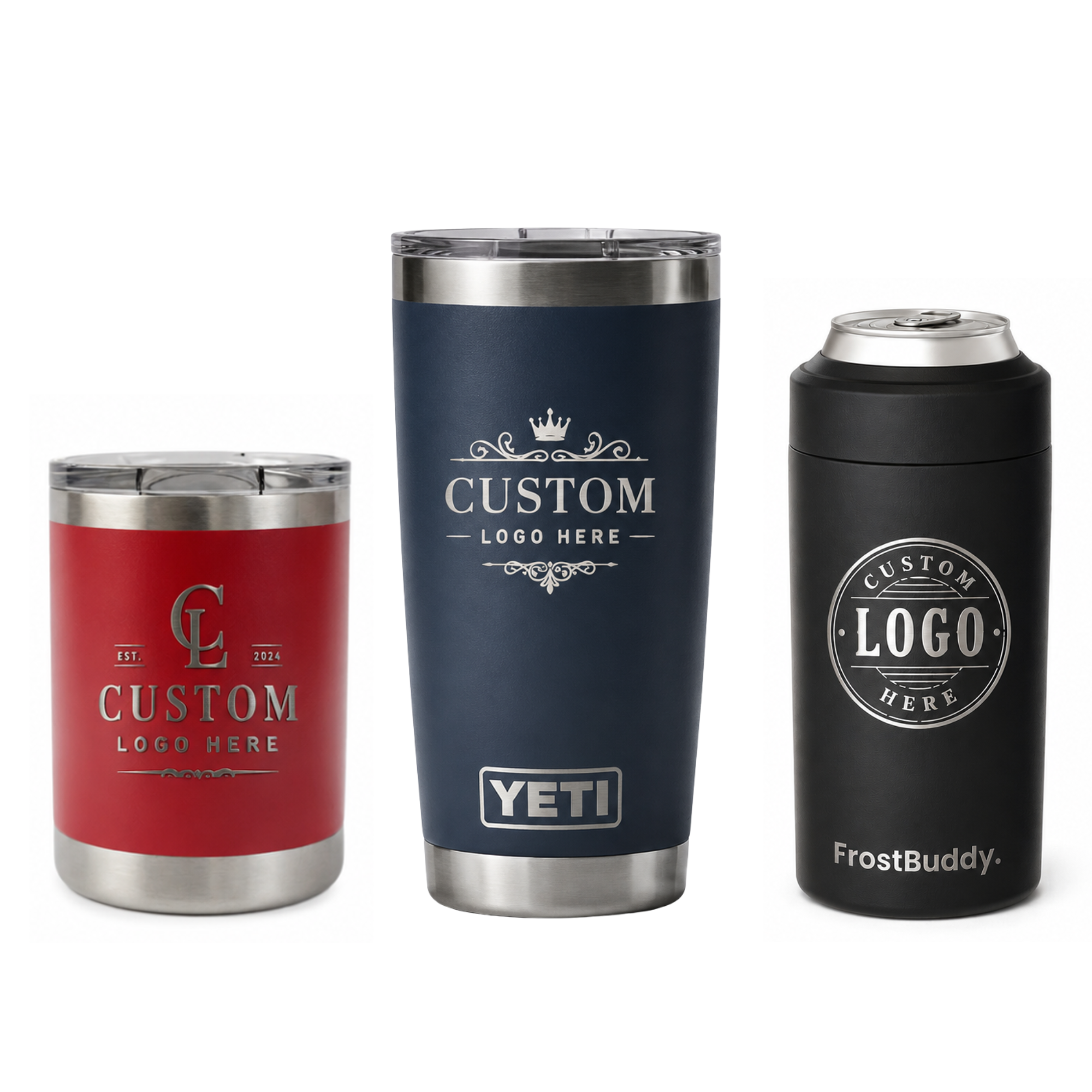 Custom Logo Drinkware & Tumblers