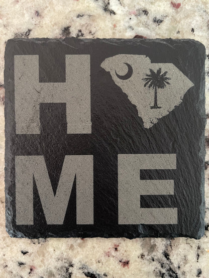 Slate Coasters - Set of 4 - Home State Collection