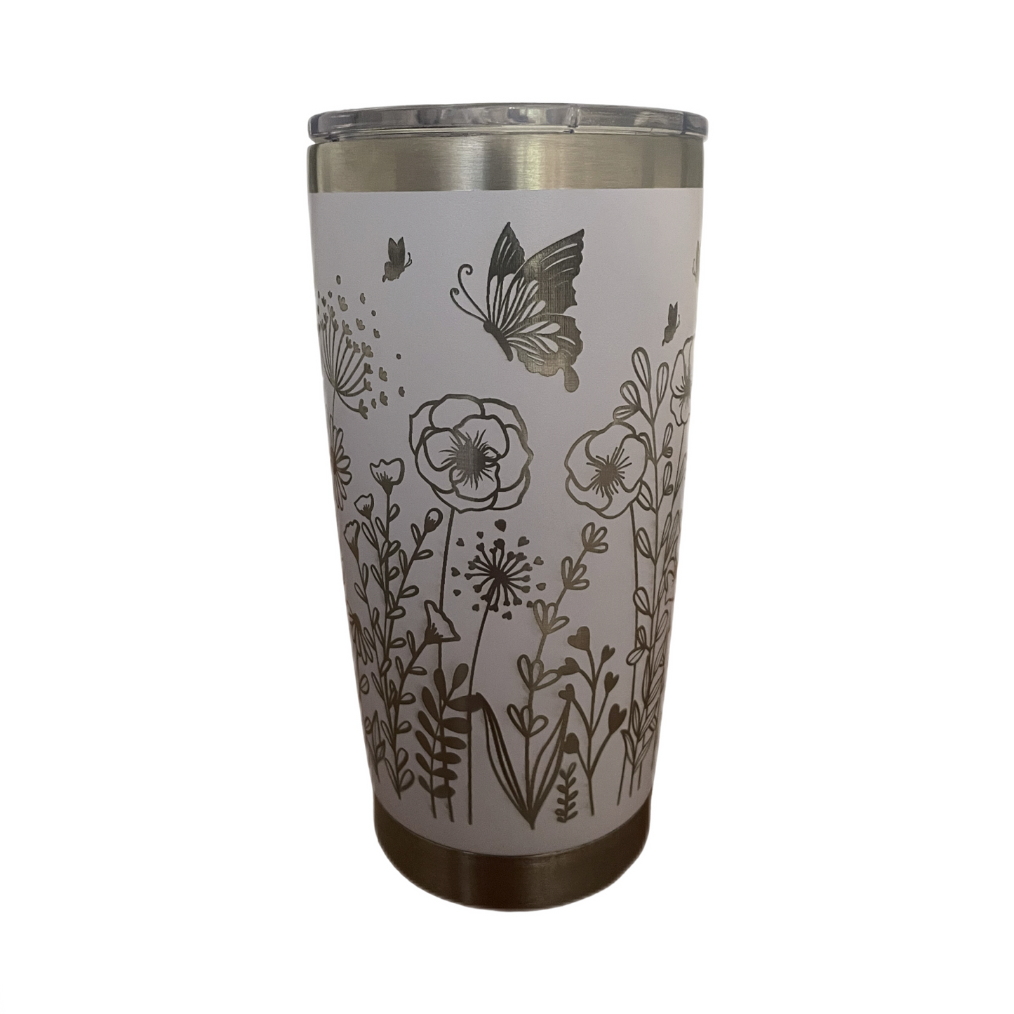 20oz Tumbler - Flower Scene