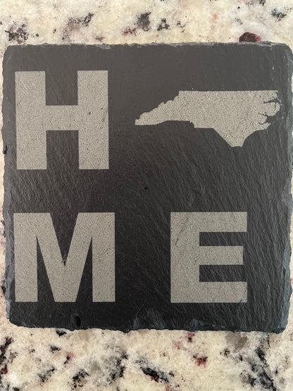 Slate Coasters - Set of 4 - Home State Collection