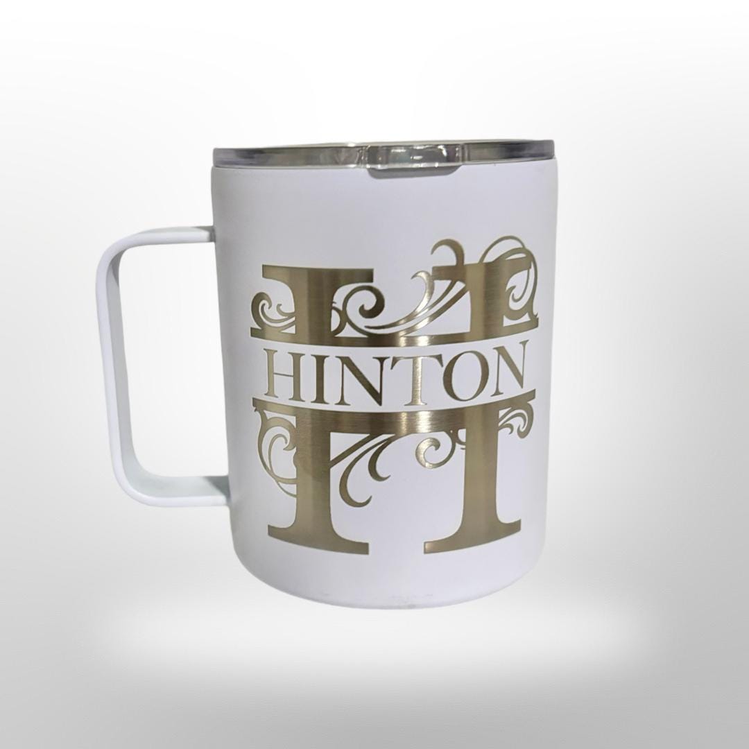 Coffee Mug Tumbler - Personalized Name - Personalized Tumbler - Laser Engraved - Birthday Gift - Christmas Gift