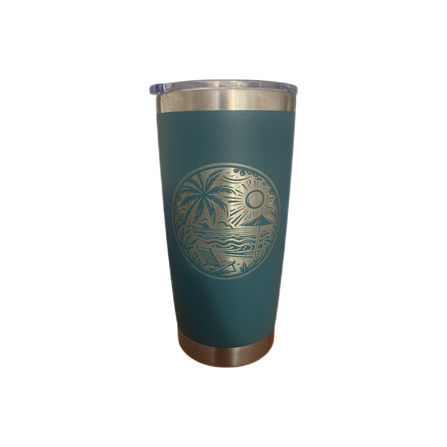 20oz Tumbler - Beach Scene