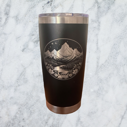 20oz Tumbler - Mountain Scene