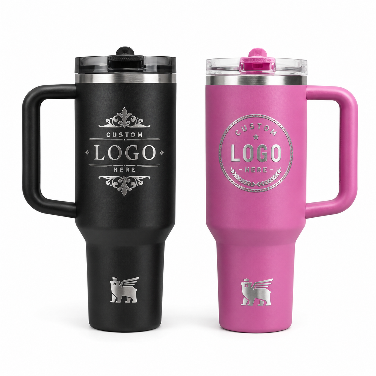 Stanley Cup Quencher w/ Flip Straw - Custom Logo