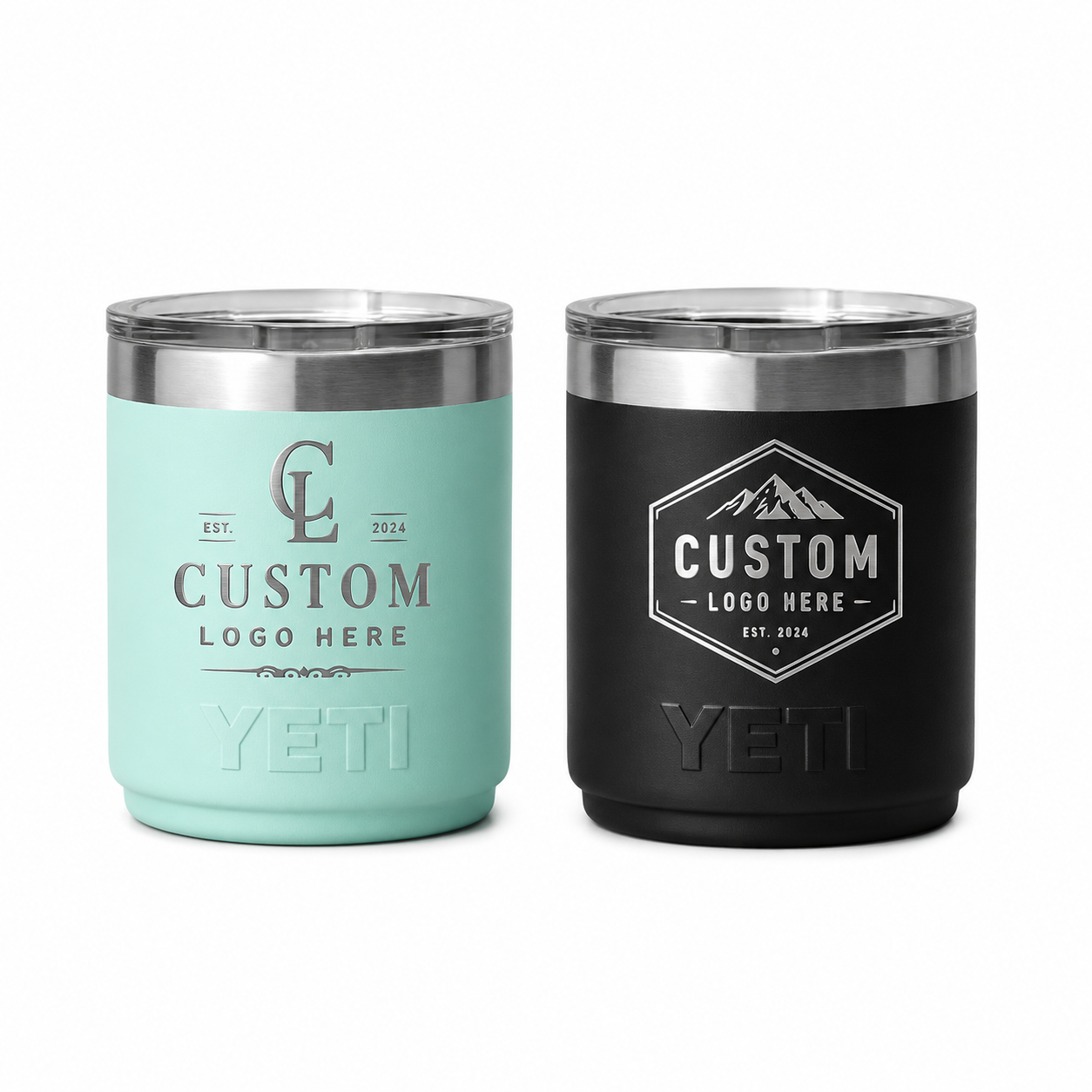 Yeti 10oz Low Ball Tumbler - Custom Logo