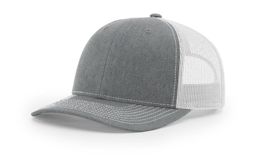 Beach Wave and Sun Leather Patch Hat – Richardson 112 Trucker Hat