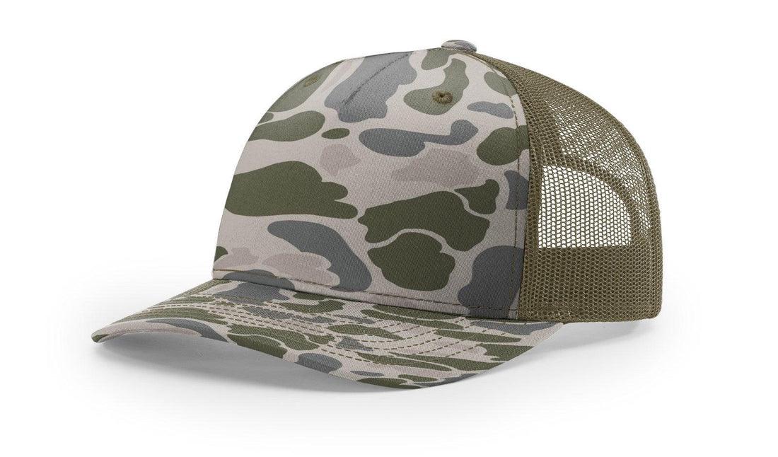 Tree of Life Leather Patch Trucker Hat - Richardson 112 Trucker Cap