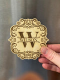 Personalized Laser Engraved Magnet – Bass Wood