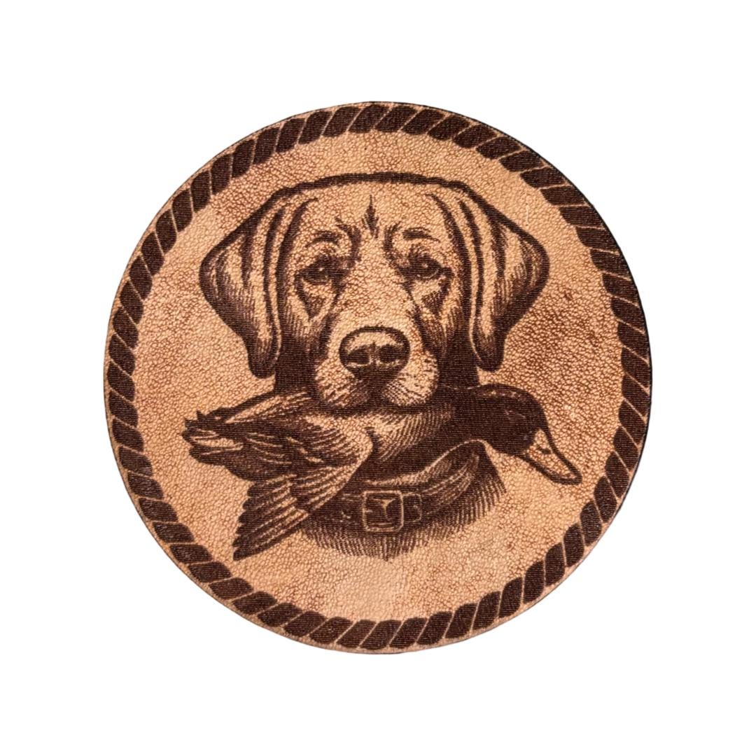 Duck Hunting Leather Patch Hat - Richardson 112 Trucker Hat