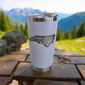 North Carolina Stainless Steel Tumbler - 20oz