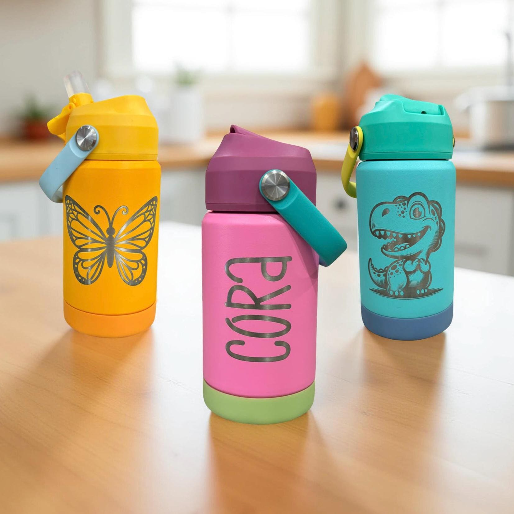 Personalized Kids Water Bottle - 12oz