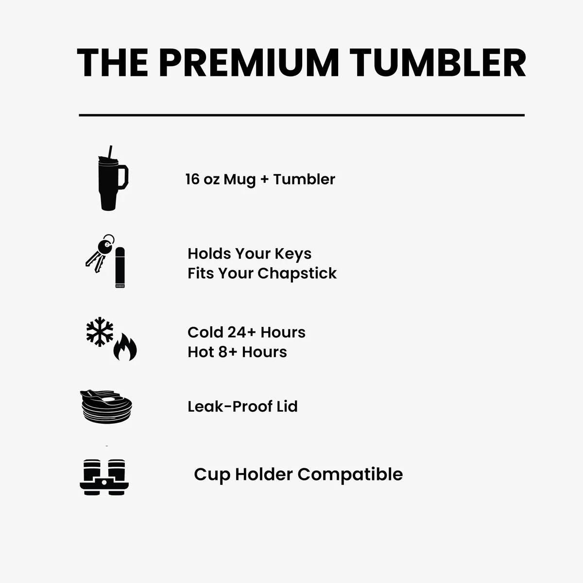 FrostBuddy Tumbler 16oz - BHR Logo