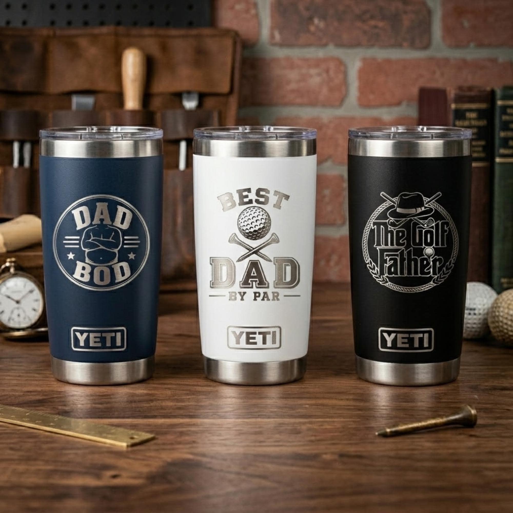 Yeti Rambler - Dad Golf Gift - Fathers Day Gift